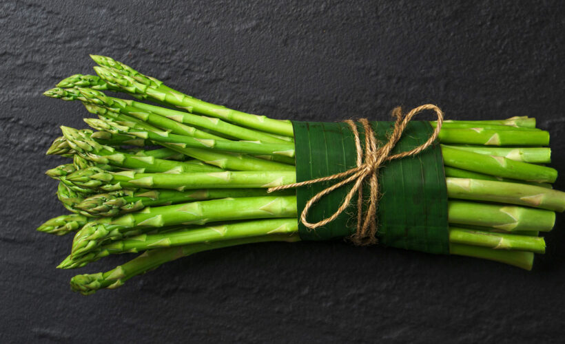 grüner Spargel